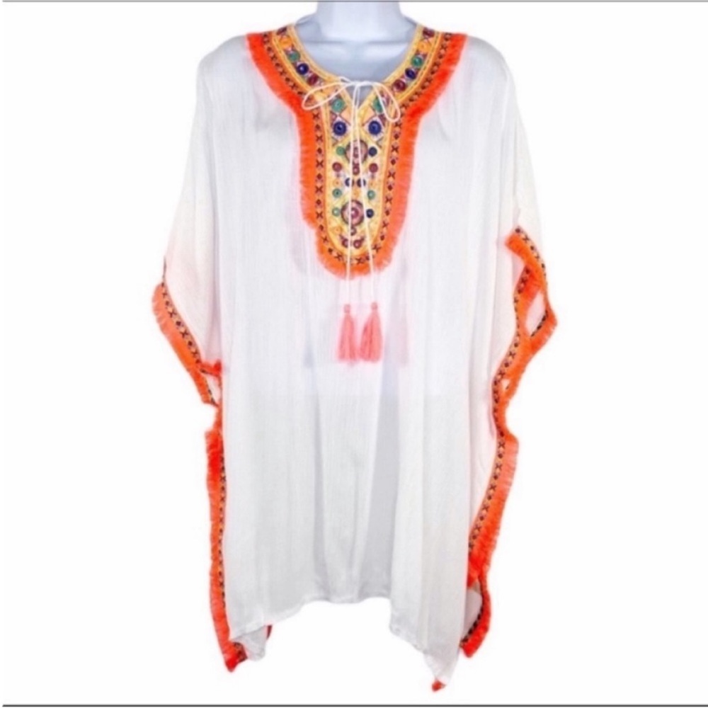 DO EVERYTHING IN LOVE swim coverup One Size